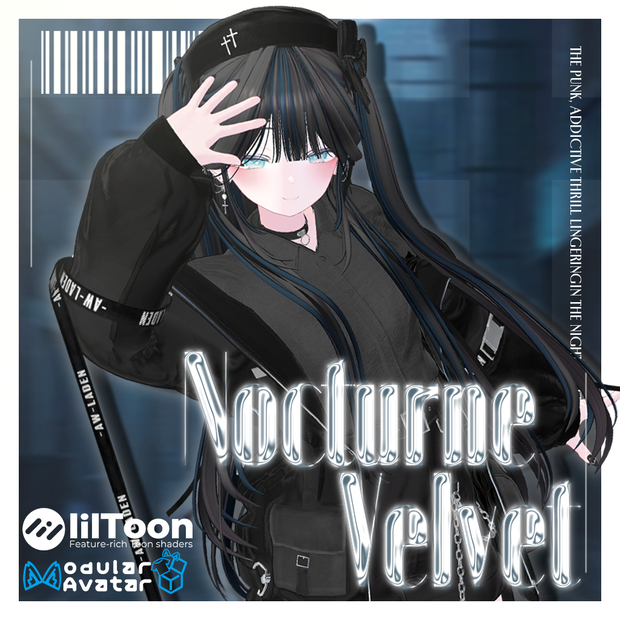 【21アバター対応】🖤Nocturne Velvet⛓️