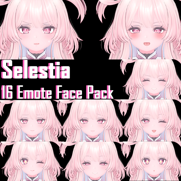 Selestia 16 Emote Face