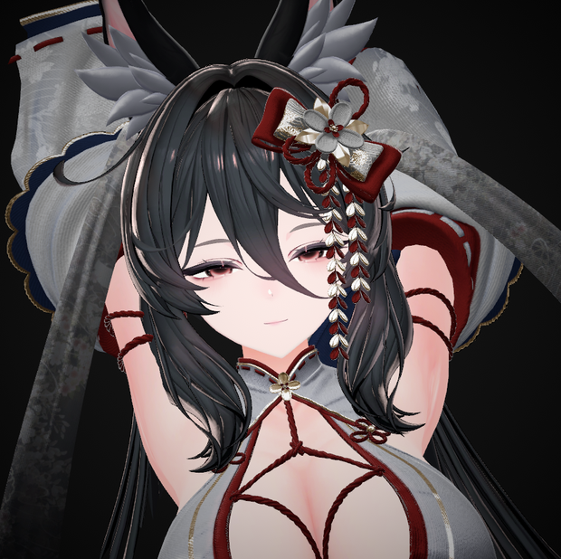 【Milltina用】Sexy Fox Girl FaceBlendShape - (VRC)