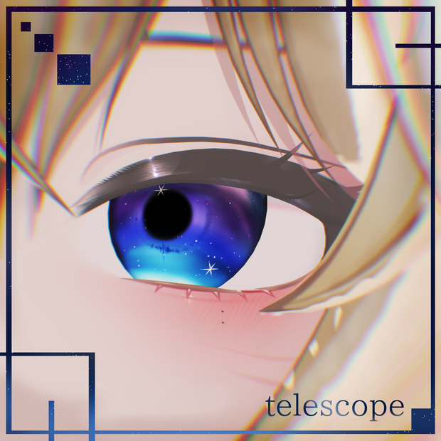 【5アバター対応】telescopeEyetexter