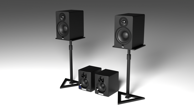 3Dモデル【スピーカーとスタンド】無料サンプルあり