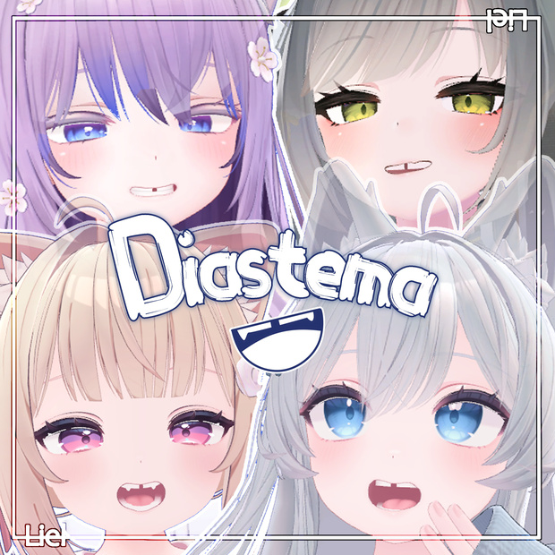 【17avatars】Diastema~Teeth Gap 歯の隙間