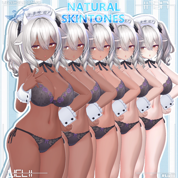 肌の質感 Natural Skin ~ Milltina『ミルティナ』V1.1