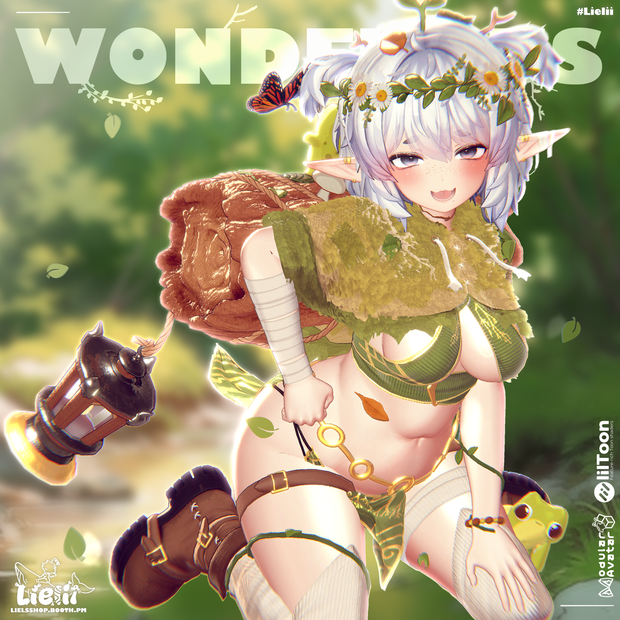 🌱Wonderous🍃 【18vatars】~【ギミック付き衣装】