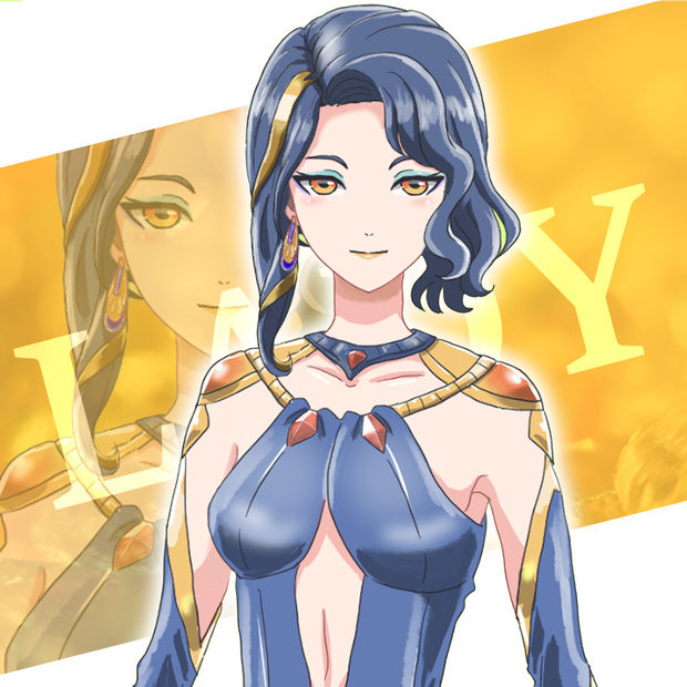 【Live2D model】Egypt Lady All in pack【Vtuber】