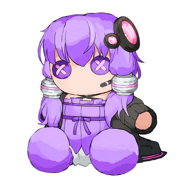 Rz式ぬいぐるみ風結月ゆかりさん立ち絵