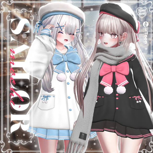 ✨KUMALY Update✨【22アバター対応】🧣Mochi_Sailor🤍