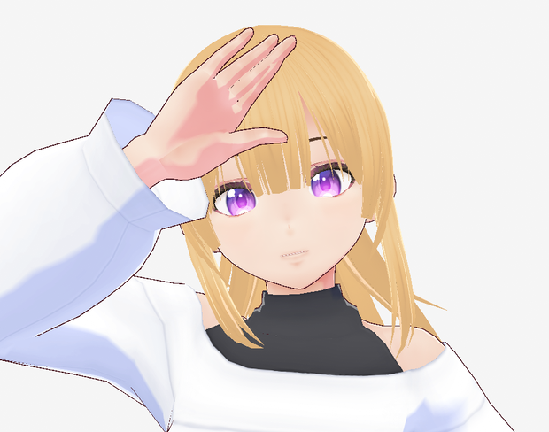 【vroid・VRM】オリジナル３Dモデルななお