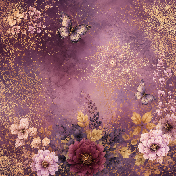 紫宵の花蝶