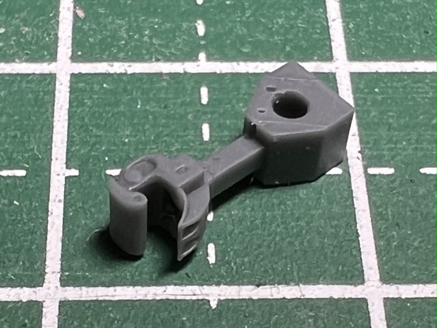 【Nゲージ 】機関車用自動連結器（K社用）未塗装計6個入 8K出力 3D精密パーツ 電気機関車