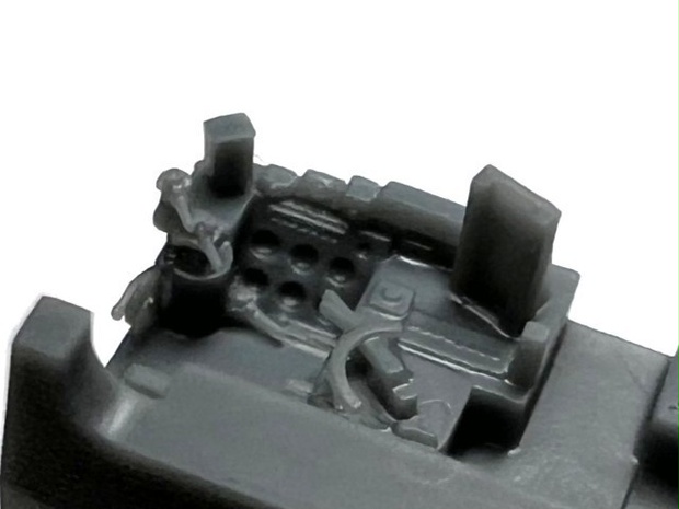 【Nゲージ 】EF65用スポットクーラー付き運転台(K社用)   未塗装１両分入 8K出力 3D精密パーツ 電気機関車 EF65