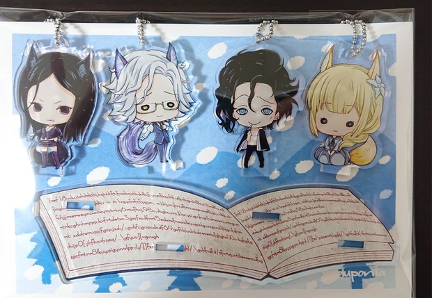 人狼ジャッジメントアクリルスタンド付キーホルダー Yuduponta Booth 人狼ジャッジメントアクリルスタンド付キーホルダー Yuduponta Booth