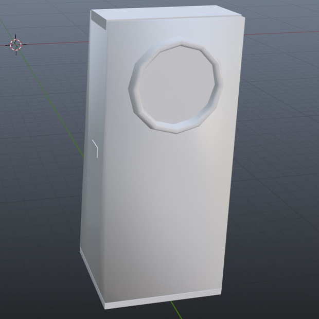 【３Dモデル】洗濯機