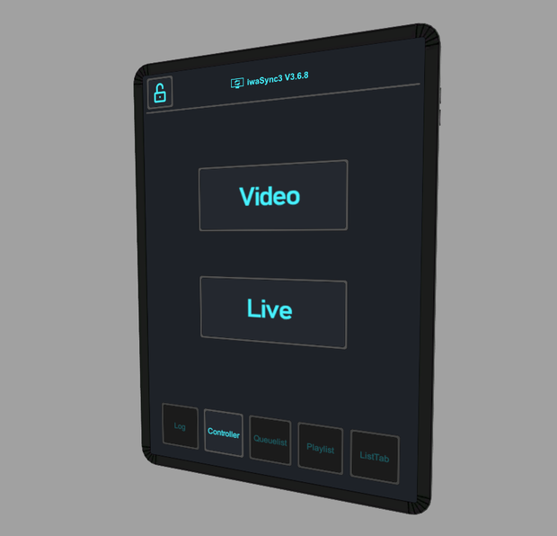 【無料】iwaSync用コントローラータブレット【VRChatワールドギミック】