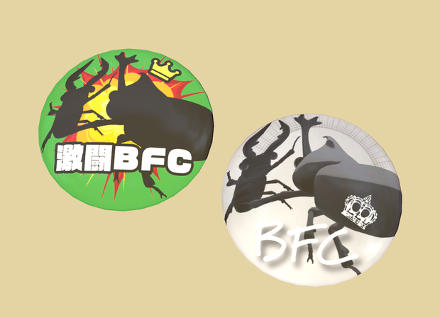 カブトムシバッジ