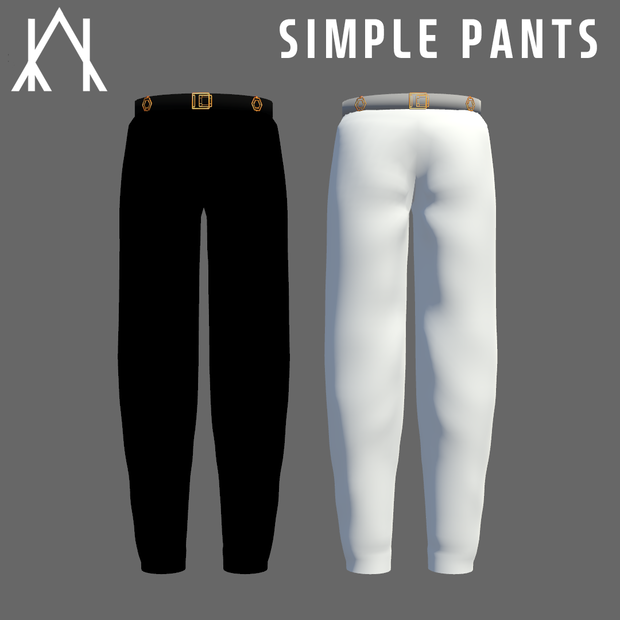 [Outdated] Simple pants [For minase]