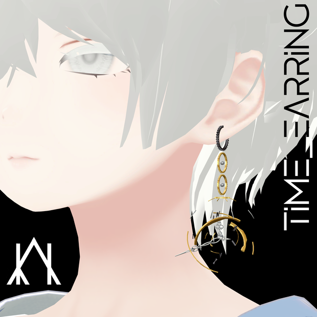 Earring of time 時間のイヤリング [+clock(時計)]