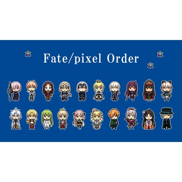 Fate Pixel Orderアクリルスタンド Vol 1 Knotes Booth