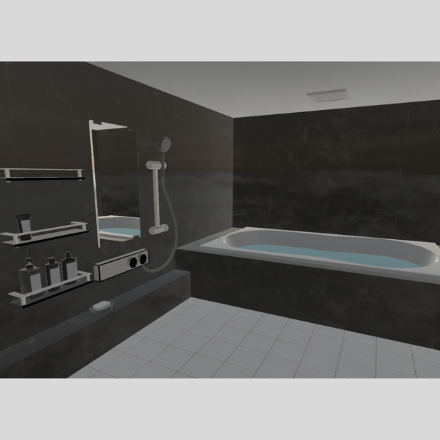 ✨️感謝セール中✨️【VRChat向け】高級バスルーム / HighClassBathroom