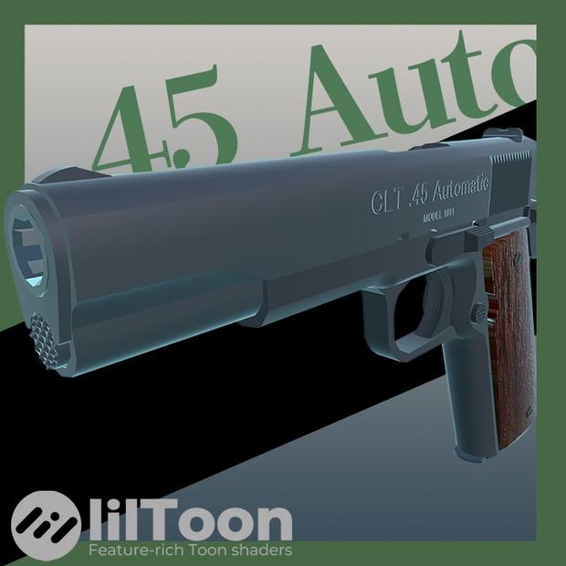 .45Auto M1911A1 model 「model1911 .45Automatic Pistol」