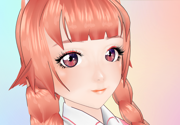 [VROID] Soft Girl Face