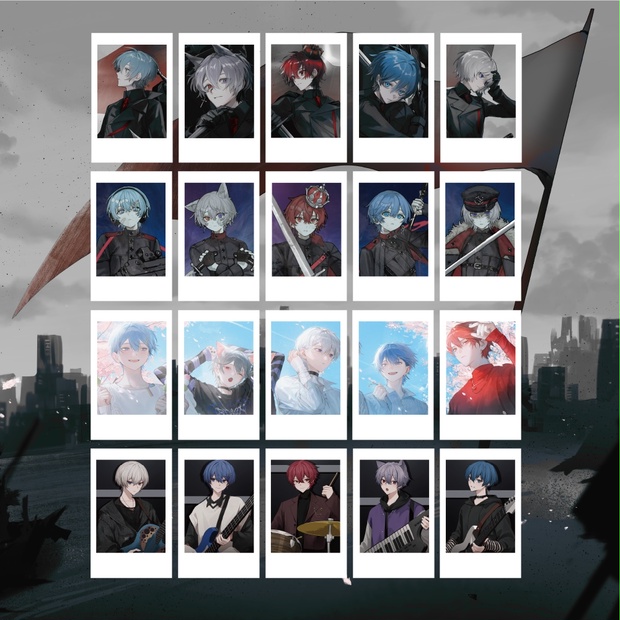 REBEL】ランダムチェキ風トレカ - REBEL ONLINE SHOP - BOOTH