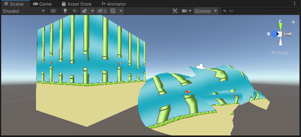 Flappy bird Shader