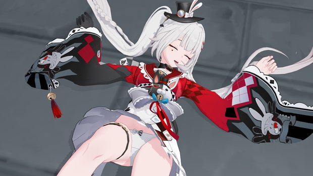 （MMD）崩壊：スターレイル 火花 パンツVer