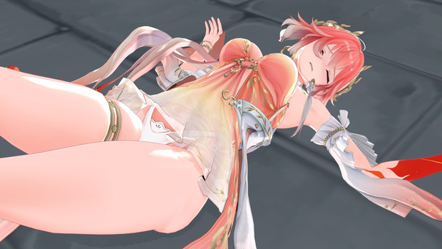 (MMD) 鳴潮 長離 水着 着脱可能Ver