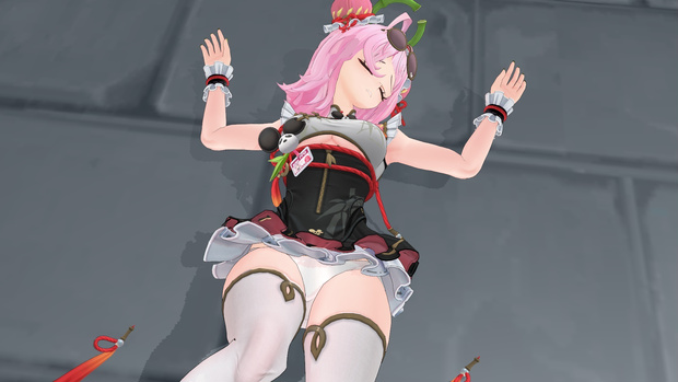 (MMD) NTE ちぃちゃん 衣装セット 通常衣装軽装Ver＆チャイナドレスパンツVer