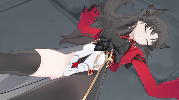 （MMD）崩壊：スターレイル 遠坂凛 レオタードVer
