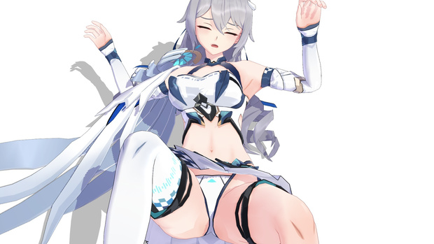 （MMD）崩壊：スターレイル ブローニャ レーシングスーツパンツVer