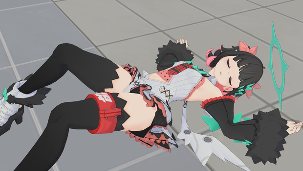 (MMD) Zenless Zone Zero 南宮羽 ハイレグレオタードVer