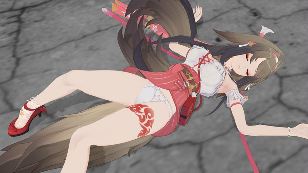 (MMD) Zenless Zone Zero 葉瞬光 私服パンツVer