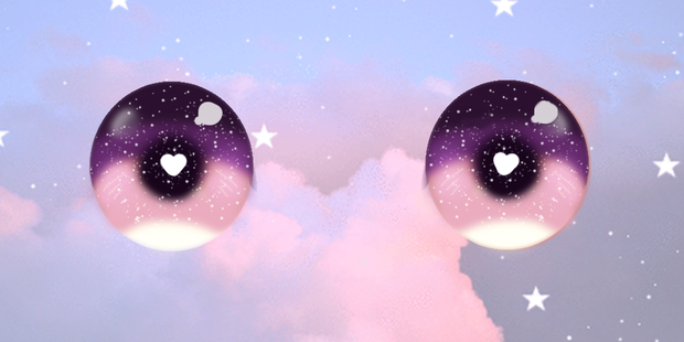 Purple Galaxy [VROID EYES]