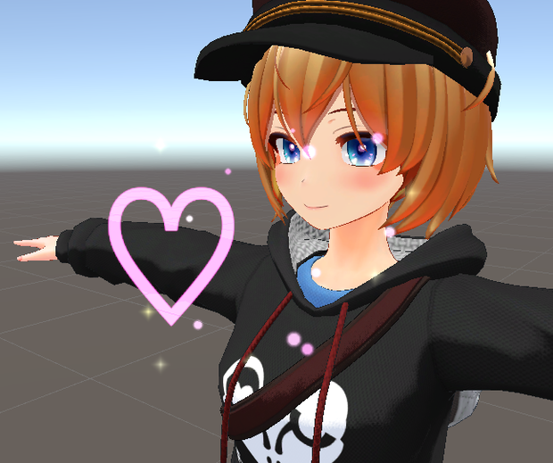 【VRChat】投げキスギミック【OpenBeta】