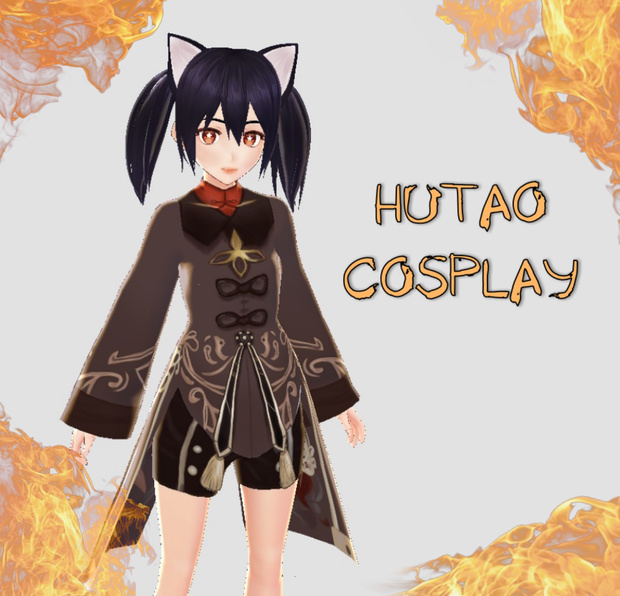 HuTao COSPLAY VROID (Genshin Impact)