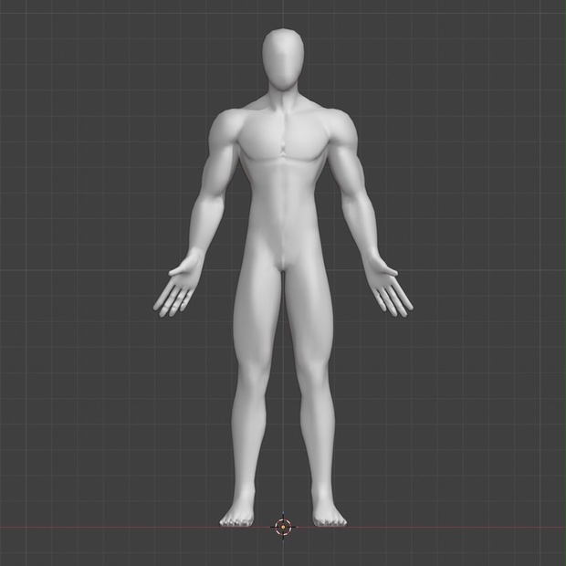 人体の3Dモデル