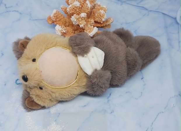 ぬい服 ラッコ着ぐるみ 10cmサイズ 12cmサイズ - KIKI96 - BOOTH