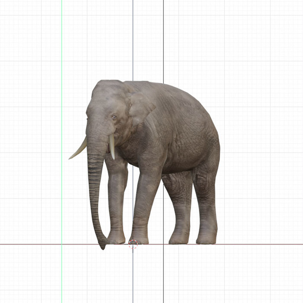 3d  ゾウ