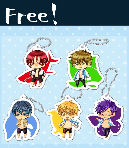 魅力の イベント販売 橘真琴 若干キズ有】Free! ラメ