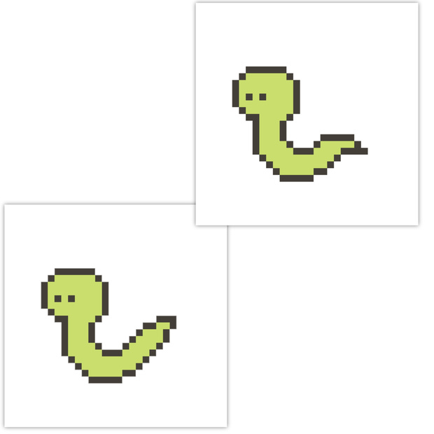 【ドット絵】ヘビ