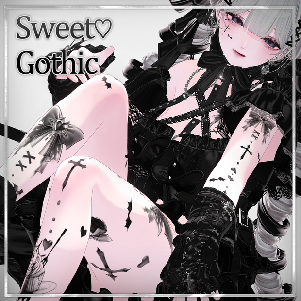  Sweet♡Gothic  【全13アバター対応】
