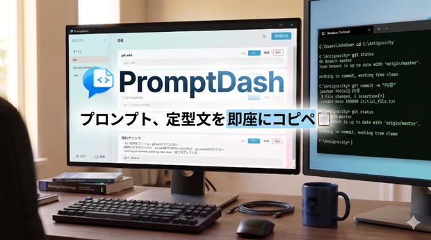 PromptDash（定型文＆プロンプト管理アプリ）
