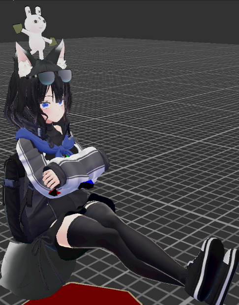 脚組み