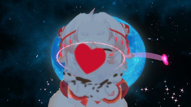 Heart Music Particle