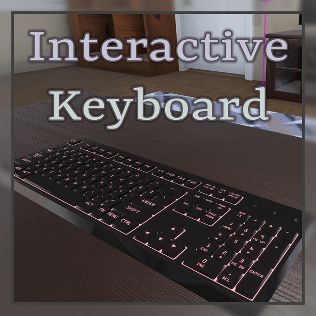 Gaming Keyboard - Interactive Buttons (Avatar)