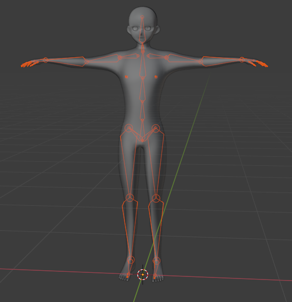 Male basic body with basic rigging