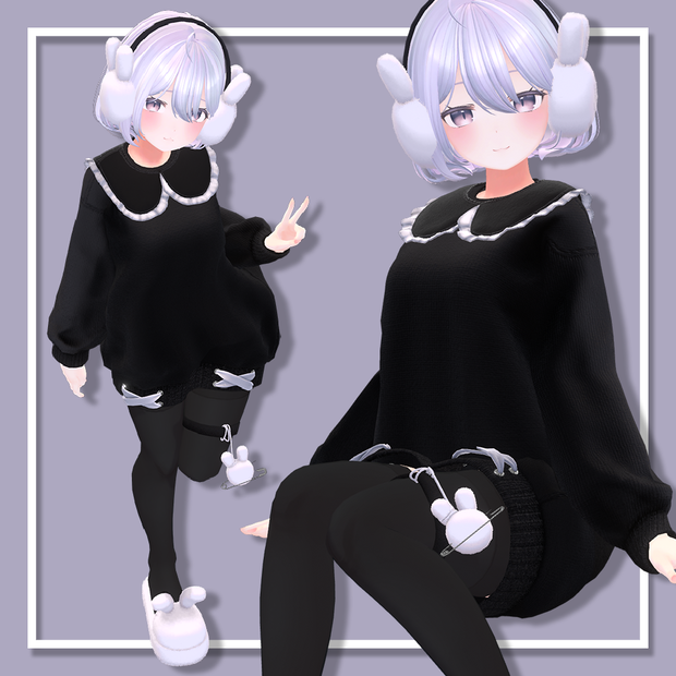 【桔梗用衣装】 寒いけど可愛くなりたい🖤