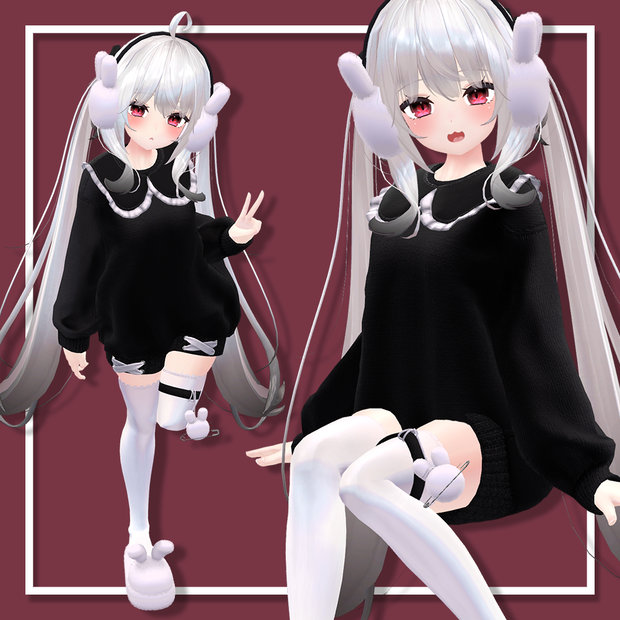  【舞夜用衣装】 寒いけど可愛くなりたい🖤